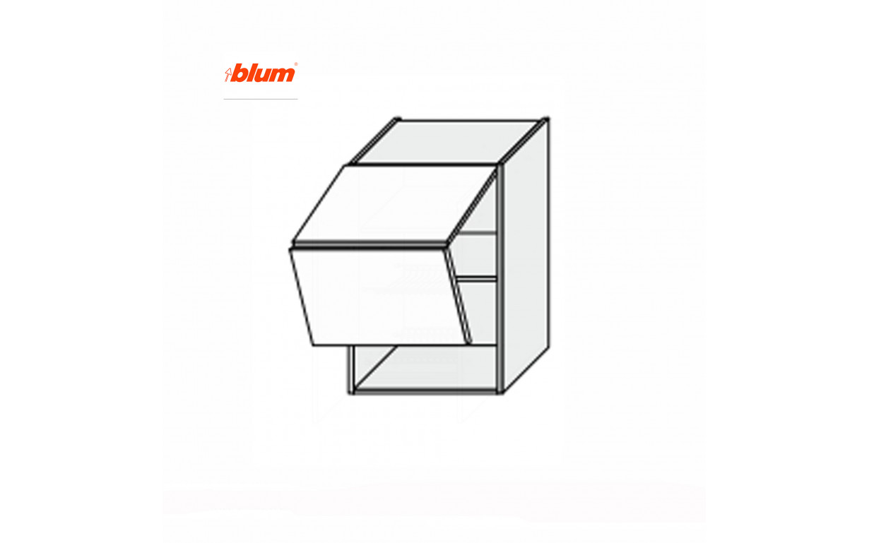 Кухонна секція Міленіум WG верхня 60В/900 2дв Aventos Pro Blum - Фото